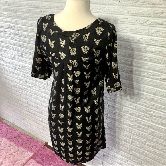 Anthropologie Button-up Doggie Dress - Picture 2 of 6